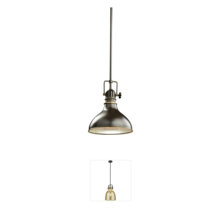 Kichler Hatteras Bay 8-Inch Olde Bronze Mini Pendant