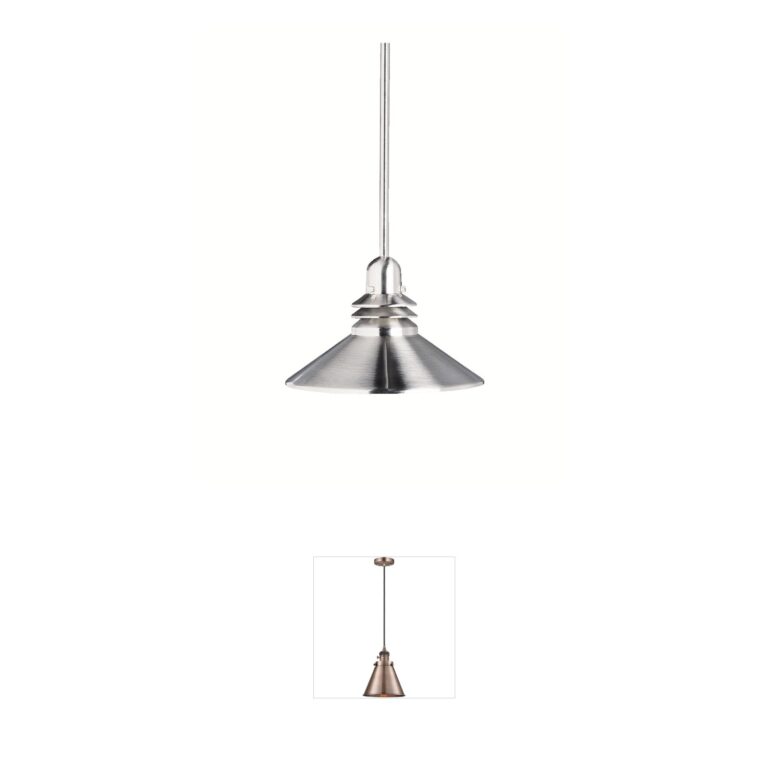 Kichler Grenoble Brushed Nickel Steel Mini Pendant