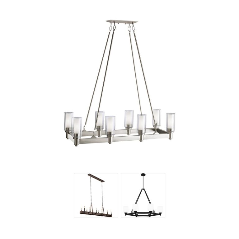 Kichler Circolo Brushed Nickel Island Light