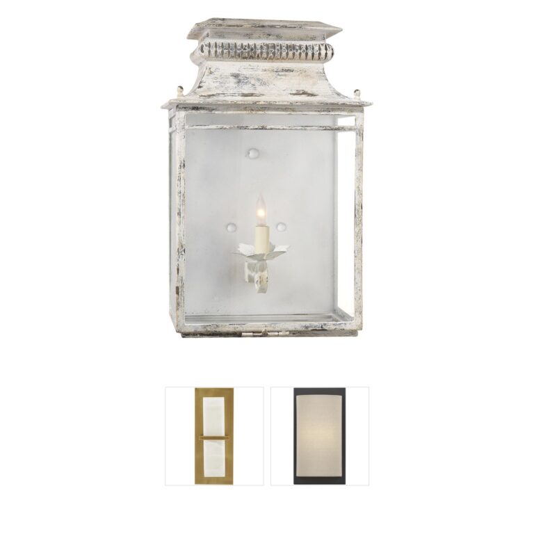 Visual Comfort Suzanne Kasler Flea Market Old White Wall Sconce
