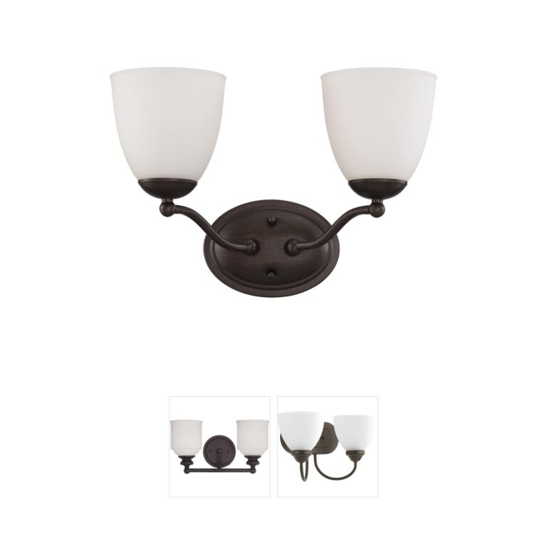 Nuvo Lighting Patton Prairie Bronze Iron Vanity Light
