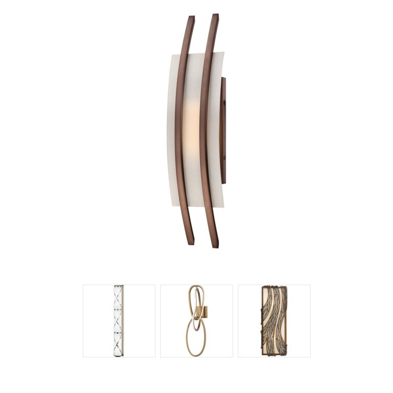Nuvo Lighting Trax Hazel Bronze LED Wall Sconce