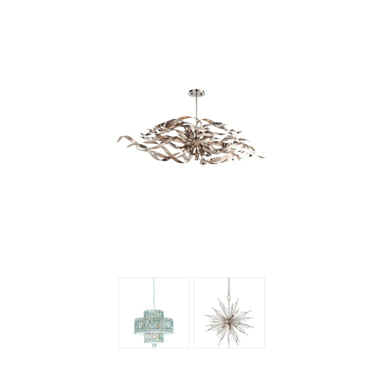 Corbett Lighting Graffiti Hand-Crafted Iron Linear Pendant