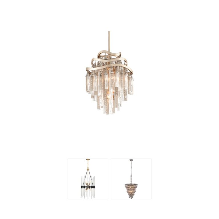 Corbett Lighting Chimera Hand-Crafted Iron Pendant
