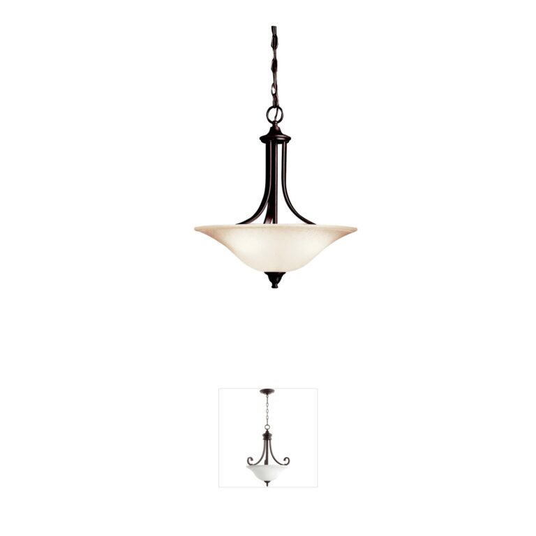 Kichler Dover Steel Pendant - Tannery Bronze