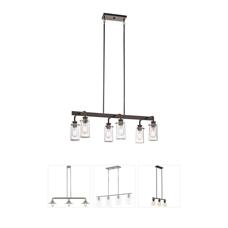 Kichler Braelyn Steel Island Light in Olde Bronze