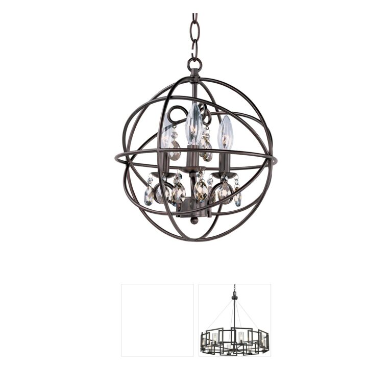 Maxim Lighting Orbit Oil Rubbed Bronze Chandelier
