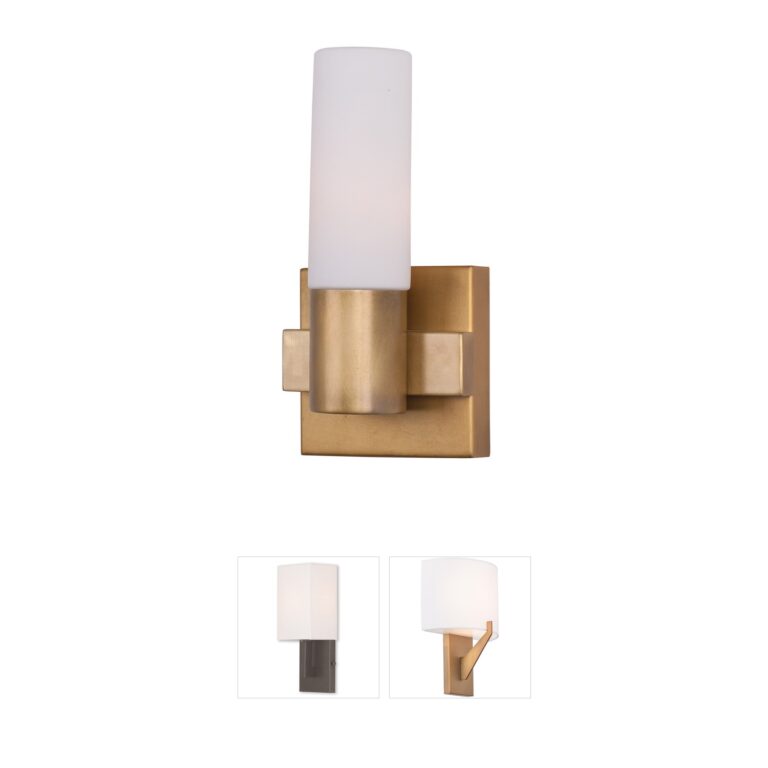 Maxim Lighting Contessa Natural Aged Brass Wall Sconce