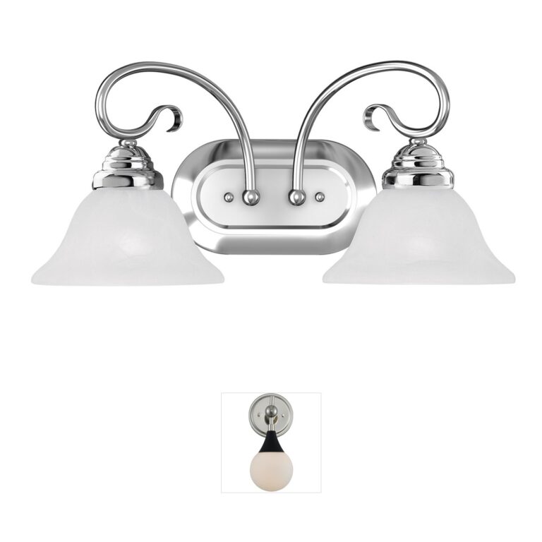 Livex Lighting Coronado Polished Chrome Vanity Light