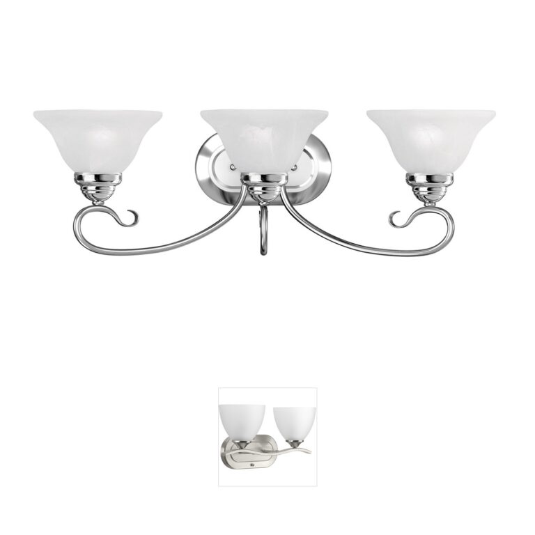 Livex Lighting Coronado Polished Chrome Vanity Light