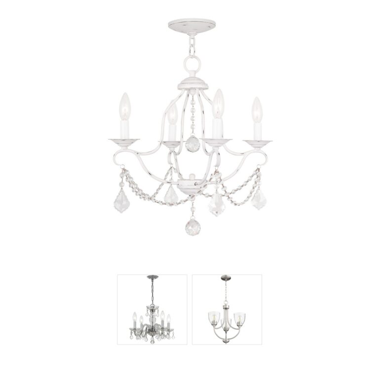Livex Lighting Chesterfield Steel Mini Chandelier