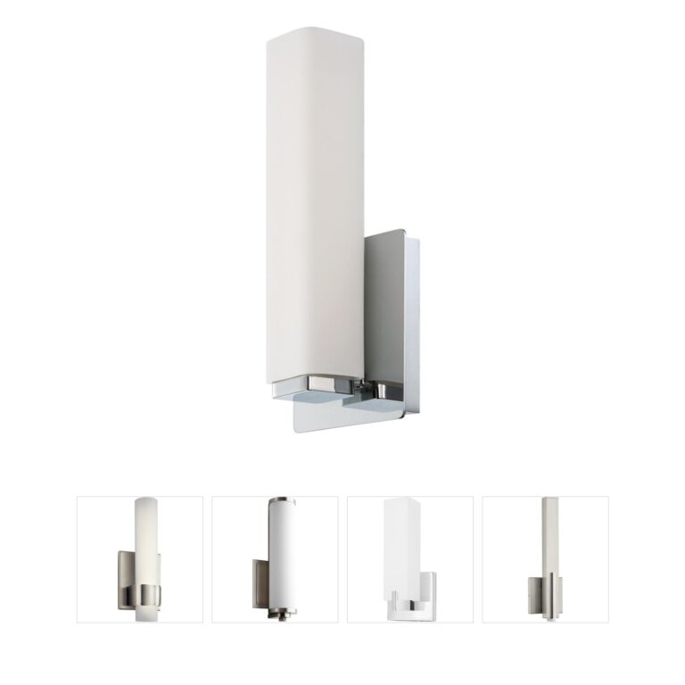 Modern Forms Vogue Opal Etched Glass LED Wall Sconce