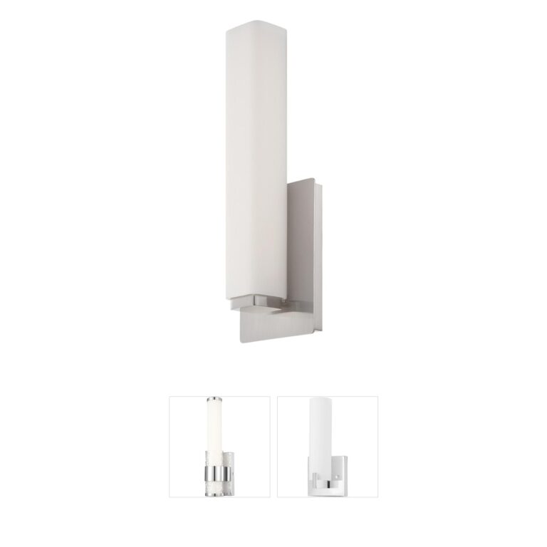 Modern Forms Vogue Brushed Nickel LED Wall Sconce