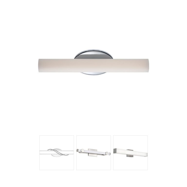 Modern Forms Loft 18" LED Vanity Light in Chrome