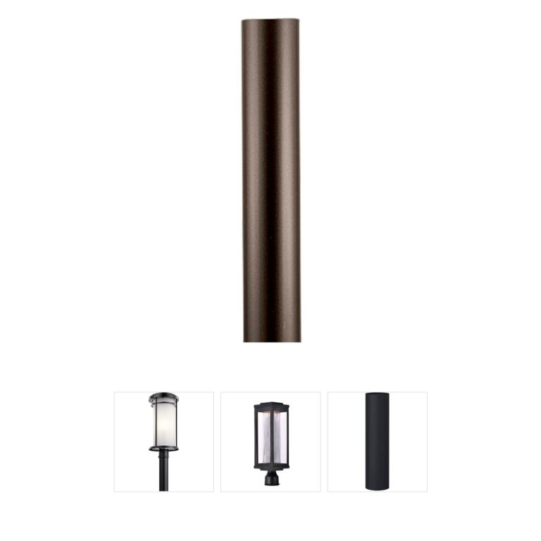 Progress Lighting Outdoor Posts 7' Antique Bronze Aluminum Post