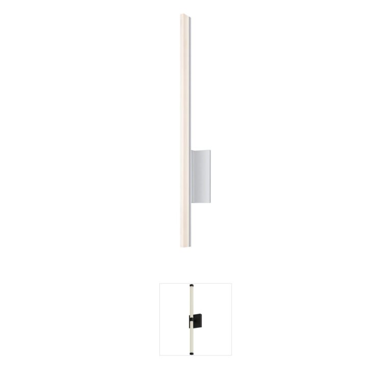 Sonneman Stiletto Bright Aluminum LED Vanity Light