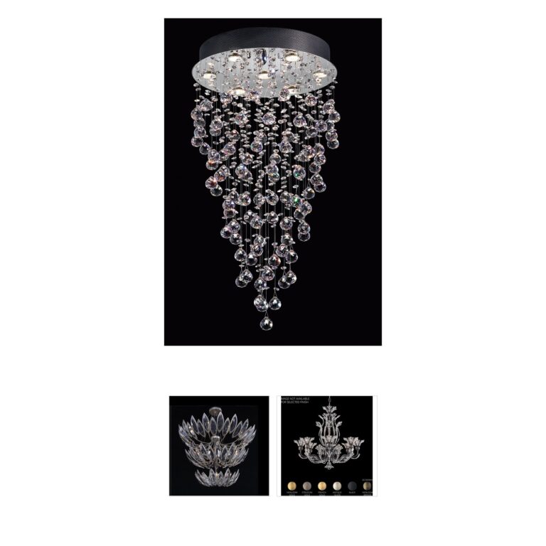 Lite Source Girolamo Chrome Chandelier
