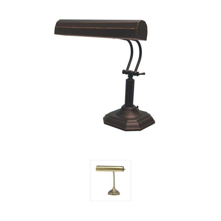 Lite Source Piano Mate Traditional Dark Bronze Metal Desk Lamp