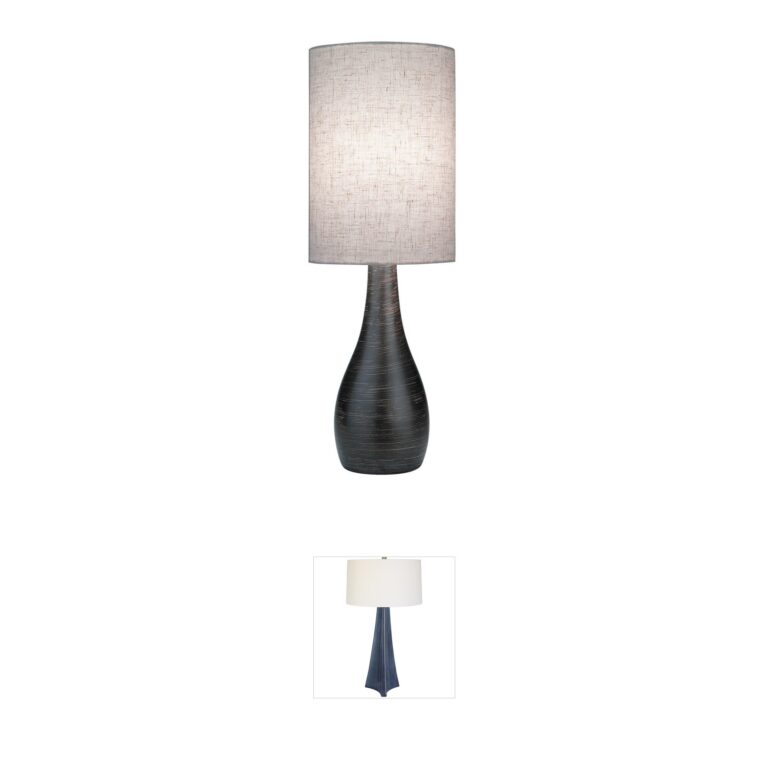 Lite Source Quatro Ceramic Table Lamp