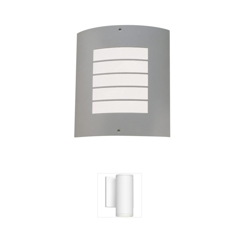 Kichler Newport Brushed Nickel Outdoor Wall Light