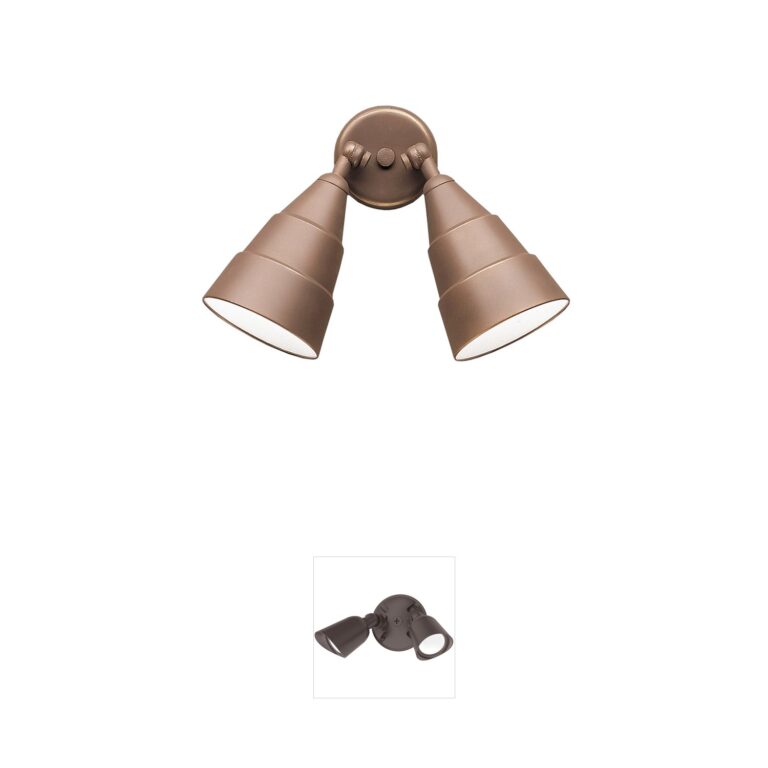 Kichler Independence Architectural Bronze Aluminum Outdoor Wall Light