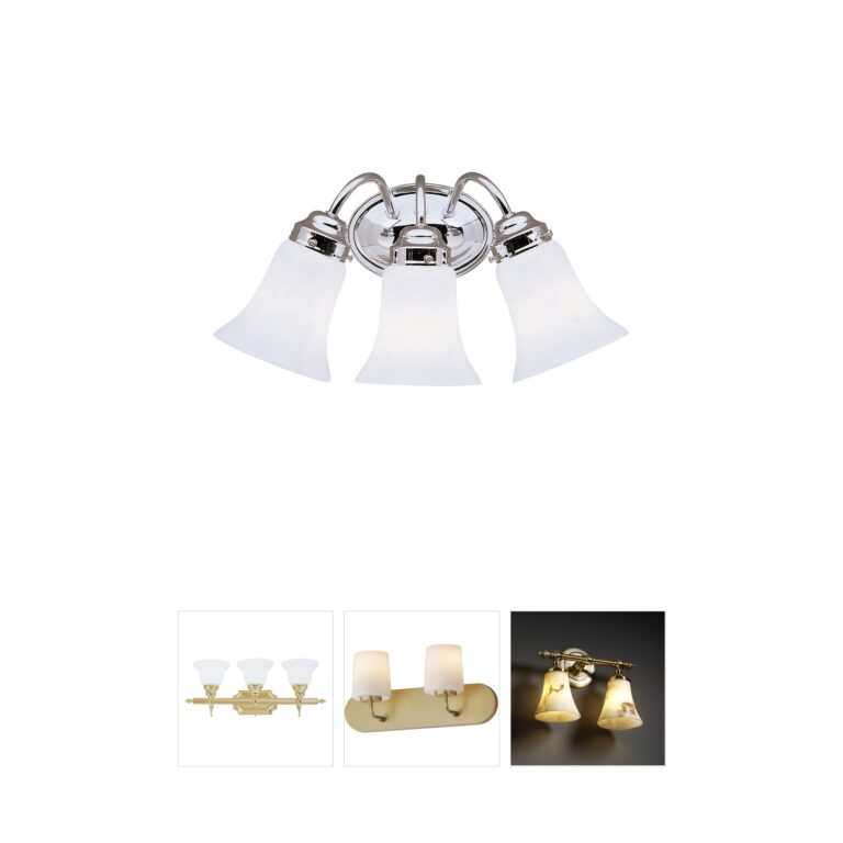 Kichler Independence Chrome 3-Light Vanity