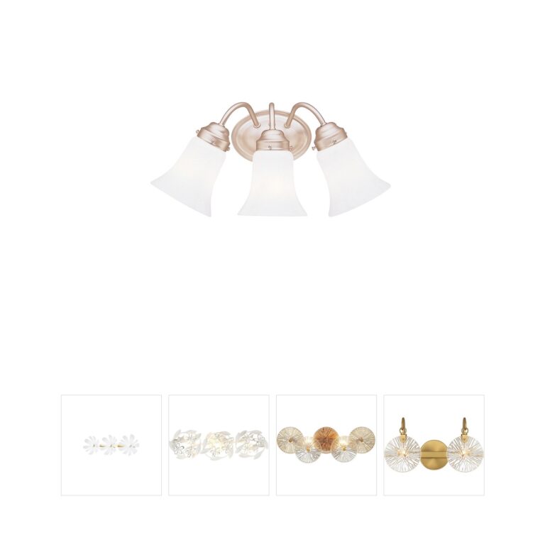 Kichler Independence Brushed Nickel 3-Light Vanity
