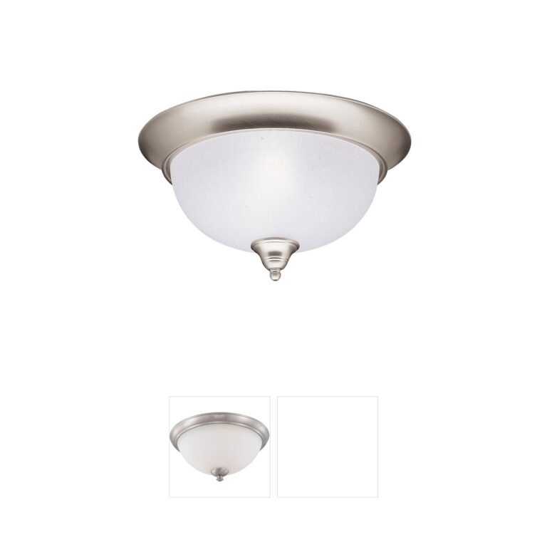 Kichler Dover Brushed Nickel Flush Mount