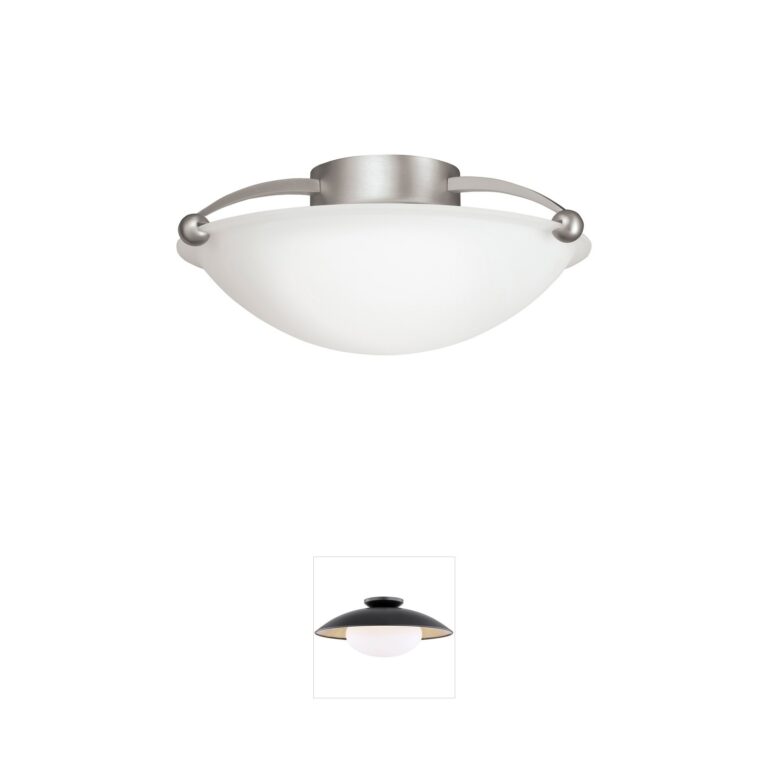 Kichler Independence Brushed Nickel Semi-Flush Mount