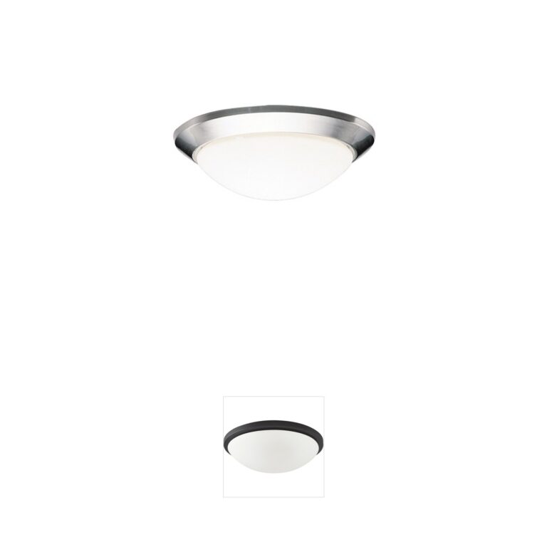 Kichler Ceiling Space Brushed Nickel Flush Mount