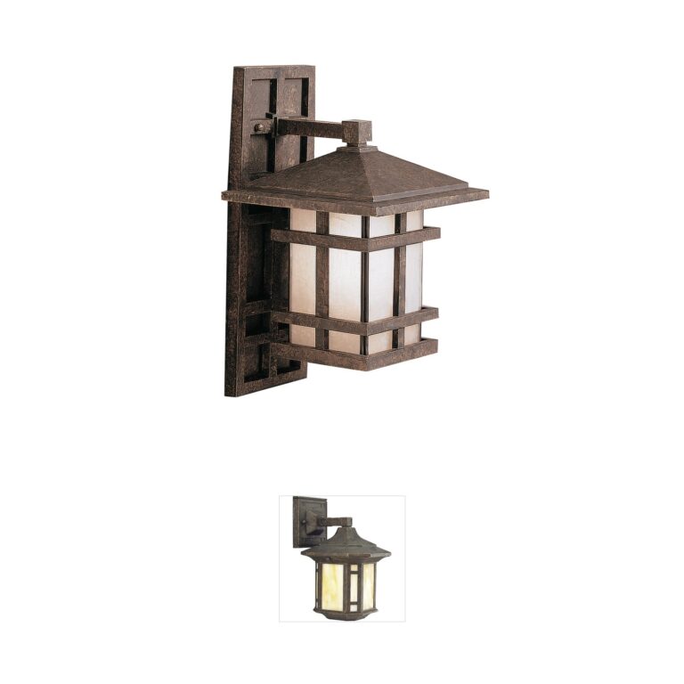 Kichler Cross Creek Aluminum Outdoor Wall Light