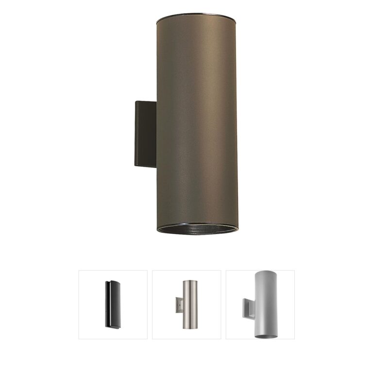 Kichler Independence 2-Light Architectural Bronze Aluminum Outdoor Wall Sconce