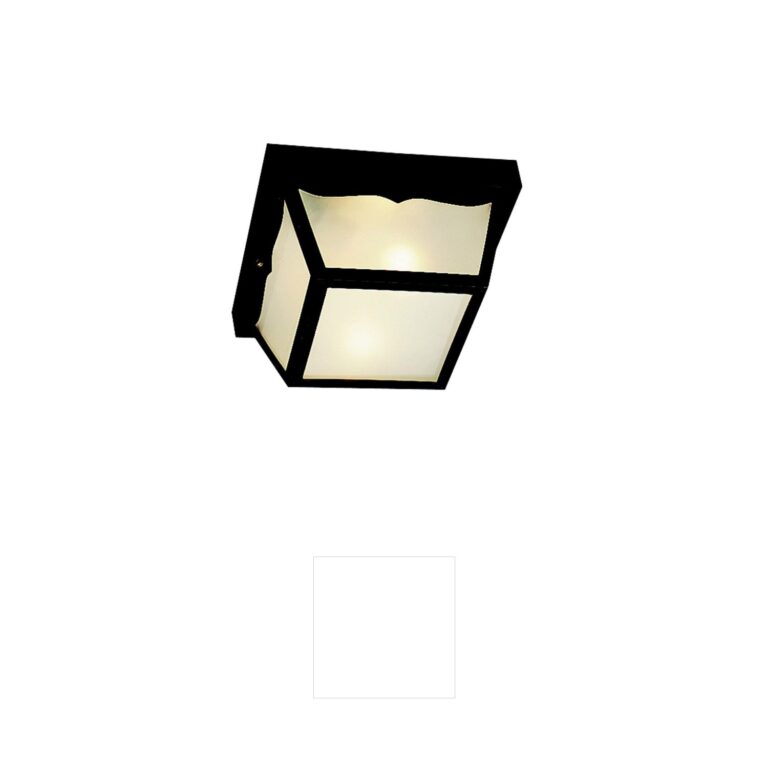 Kichler Outdoor Plastic Fixtures 10.5" Polypropylene Ceiling Light