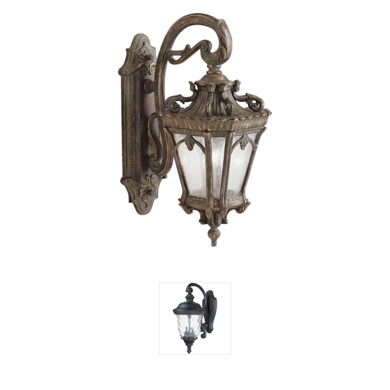 Kichler Tournai Londonderry Aluminum Outdoor Wall Light