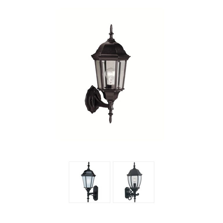 Kichler Madison 22.75" Black Aluminum Outdoor Wall Light