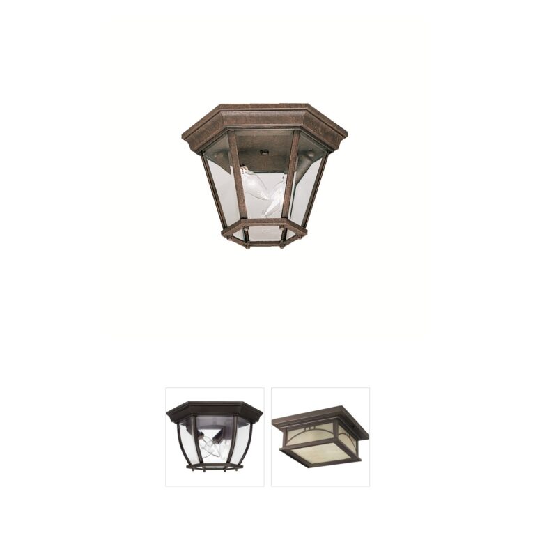 Kichler Madison Cast Aluminum Outdoor Ceiling Light