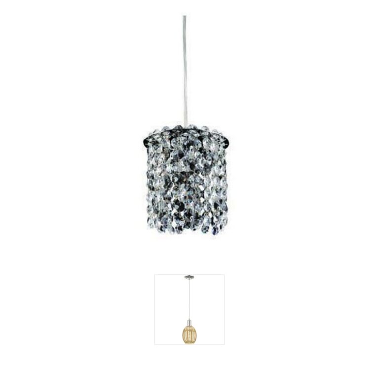 Allegri Milieu Mini Pendant with Firenze Crystals