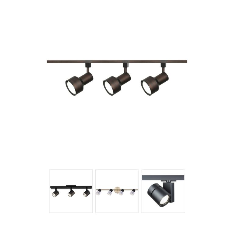 Nuvo Brentwood Russet Bronze Track Lighting Kit