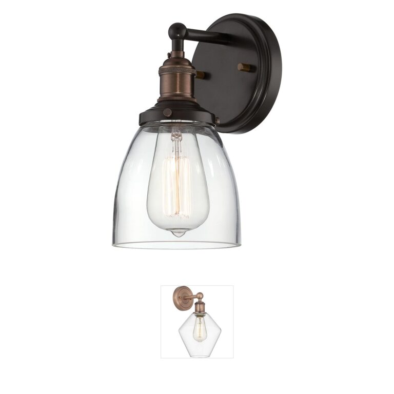 Nuvo Lighting Vintage Rustic Bronze Wall Sconce