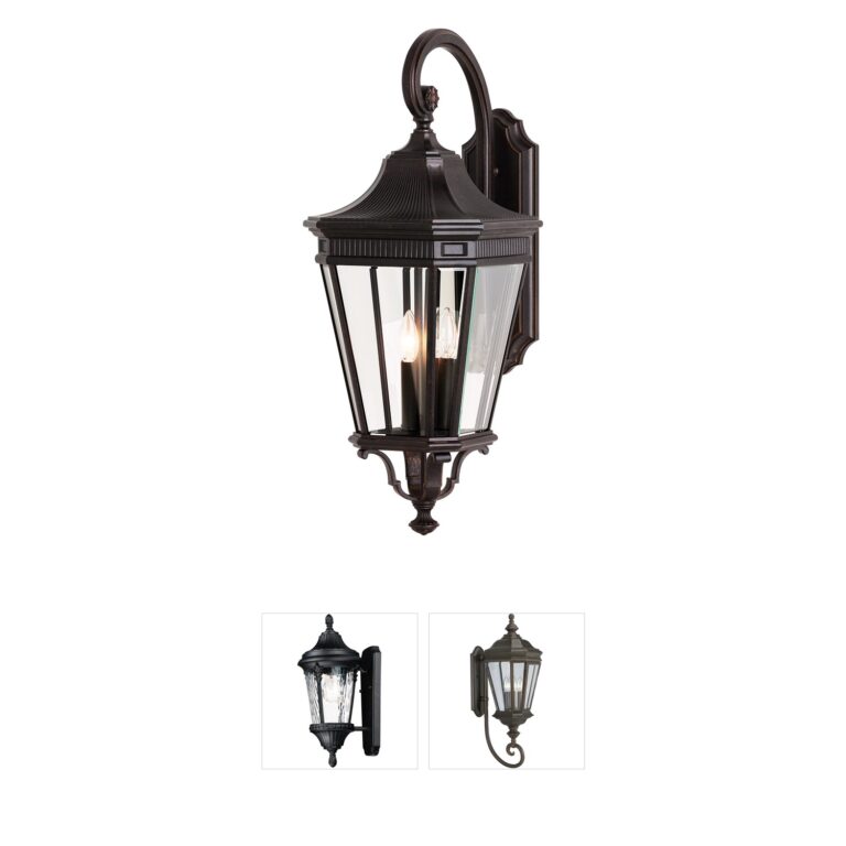 Generation Lighting Cotswold Lane Grecian Bronze 30-Inch Outdoor Wall Lantern