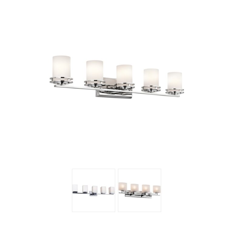 Kichler Hendrik Chrome 5-Light Vanity Light