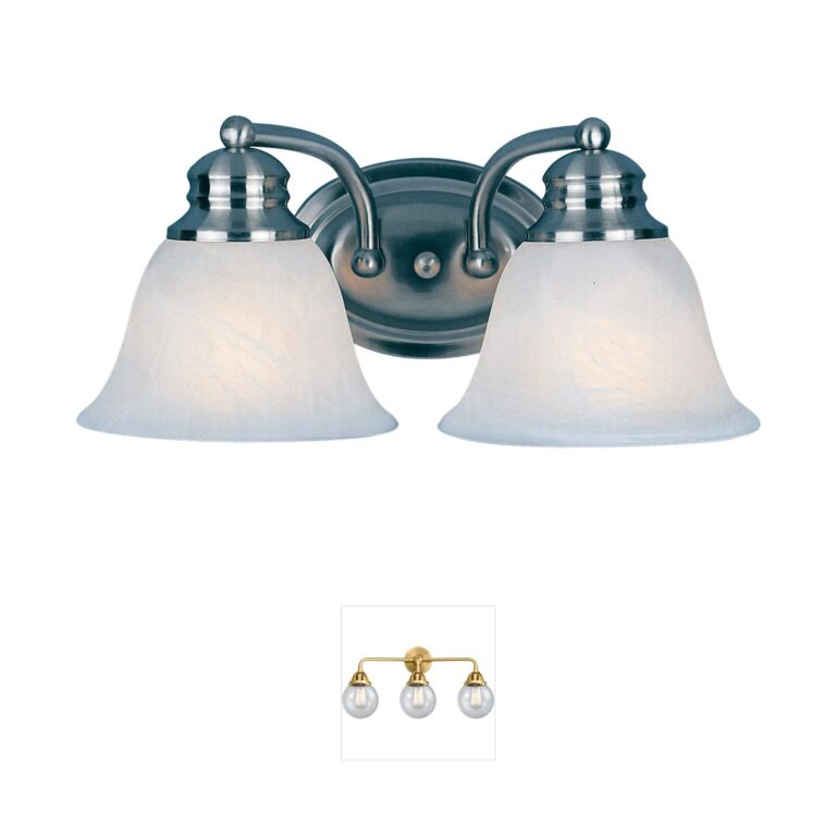 Maxim Lighting Malaga Frosted Glass Vanity Light