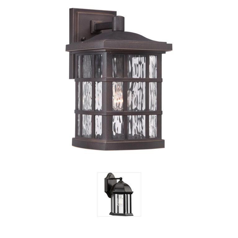 Quoizel Stonington Coastal Armour Outdoor Wall Lantern in Palladian Bronze