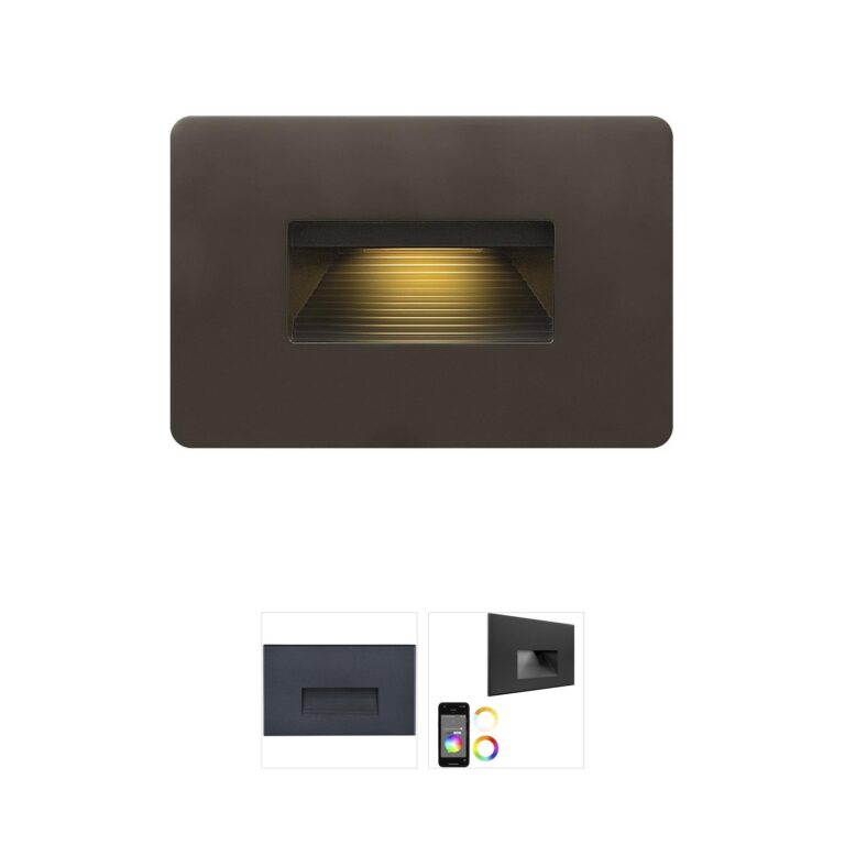 Hinkley Hardy Island Luna Bronze LED Horizontal Step Light