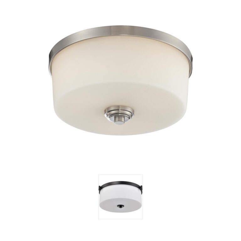 Z-Lite Lamina Brushed Nickel Flush Mount