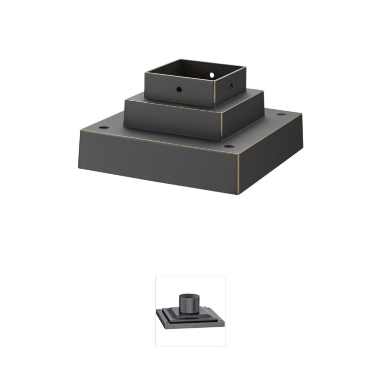 Z-Lite Pier Mounts Aluminum Outdoor Light - Oil Rubbed Bronze