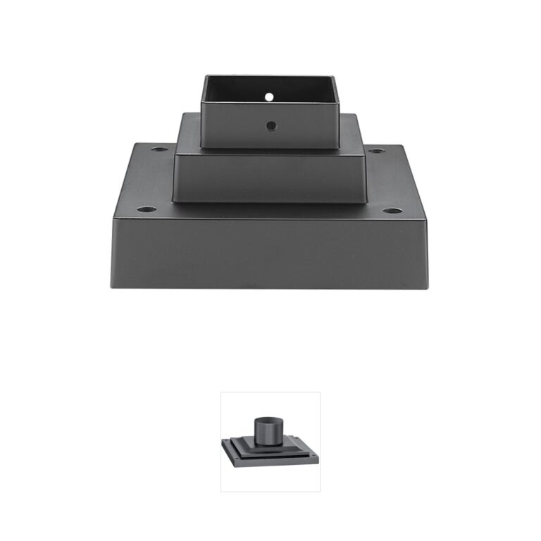 Z-Lite Pier Mounts Aluminum Outdoor Rubbed Bronze Light