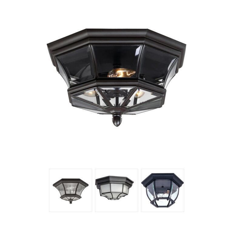 Quoizel Newbury Medici Bronze Outdoor Ceiling Light