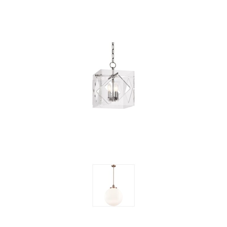 Hudson Valley Travis 4-Light Polished Nickel Pendant