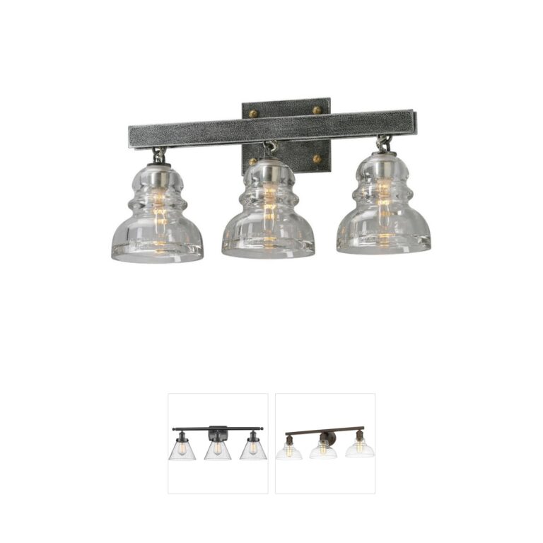 Troy Lighting Menlo Park 3-Light Deep Bronze Vanity Light